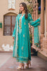 Gul Ahmed Summer 2022 · Premium Collection – 3PC Embroidered Lawn Suit With Sequins Embroidered Chiffon Dupatta PM-12016