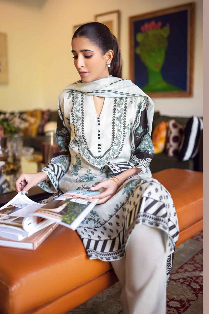 Gul Ahmed Summer 2022 · Tribute Collection – 3PC Lawn Printed Suit CL-22173 B