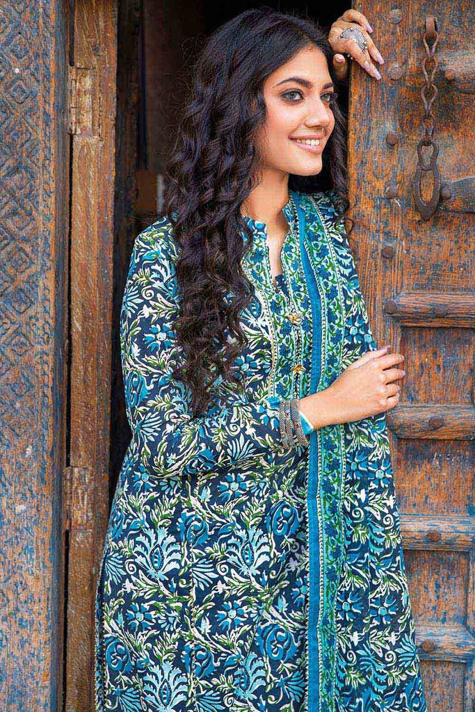 Gul Ahmed Summer Vintage Garden – 3PC Lawn Printed Suit CL-32237 B