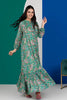 Gul Ahmed Winter Charcoal Collection – 2PC Linen Digital Printed Suit VT-22007