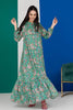Gul Ahmed Winter Charcoal Collection – 2PC Linen Digital Printed Suit VT-22007