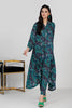 Gul Ahmed Charcoal Collection – 2PC Linen Digital Printed Suit VT-22011