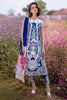 Mushq Hemline Secret Garden Lawn Collection 2024 – Blue Morpho