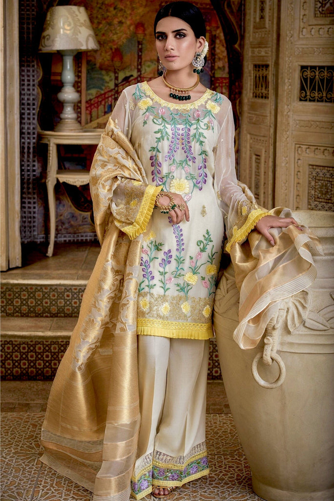 Honey Waqar Malika Serena Chiffon Collection '21 – BAHAR BANO