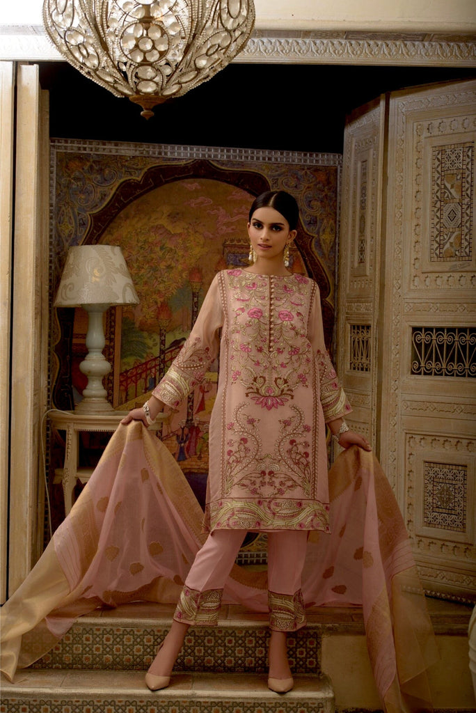 Honey Waqar Malika Serena Chiffon Collection '21 – GHULAB