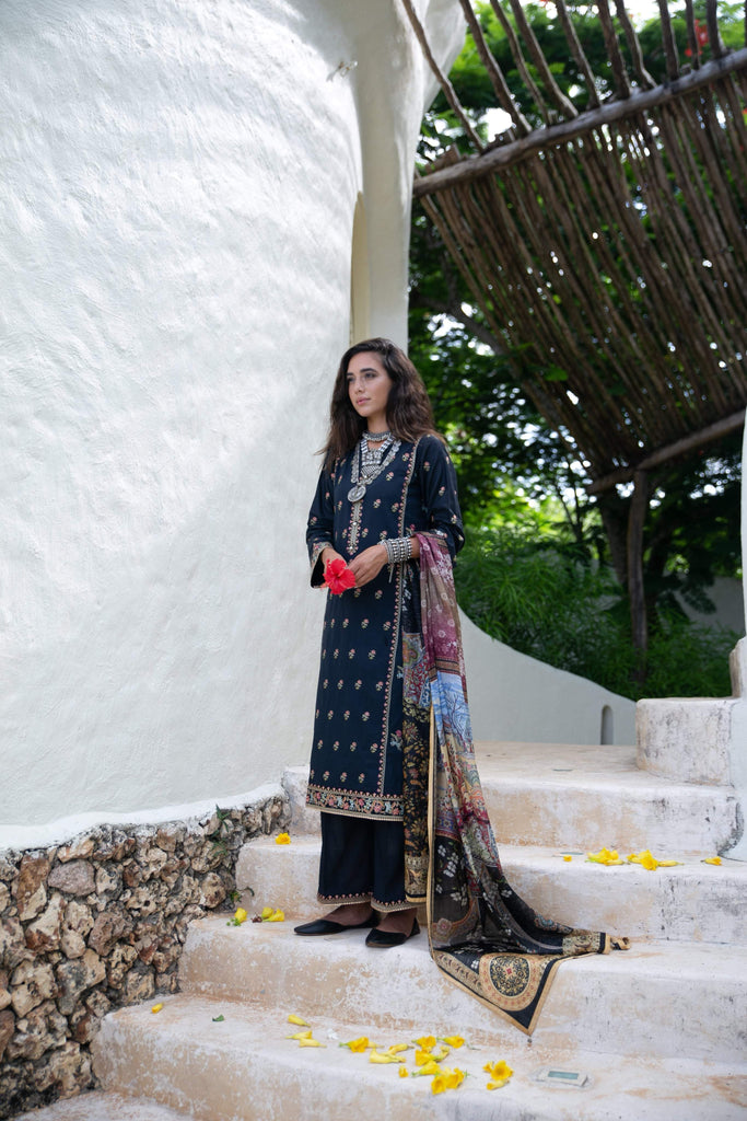 Qalamkar Luxury Lawn Collection 2020 – QLL-12