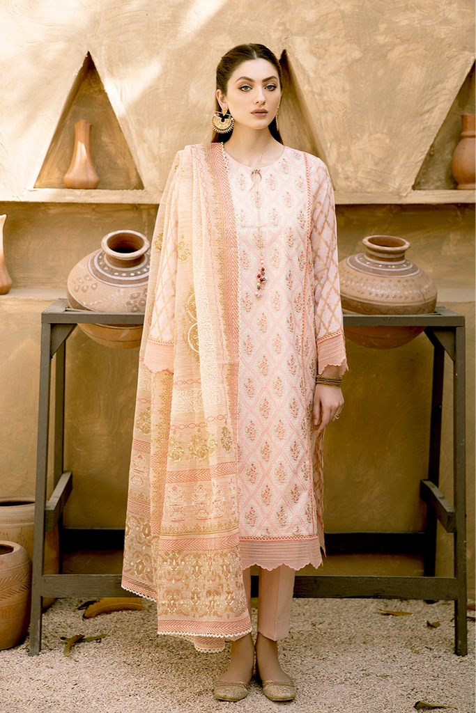 Aabyaan Luxury Lawn Eid Collection '21 – MAHGUL (AE-04)