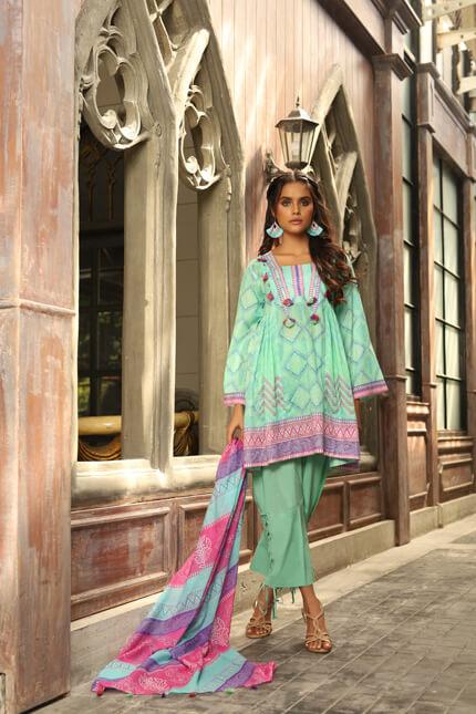 Lakhany by LSM Fabrics – Komal Spring Collection 2020 – KPS-2007 B