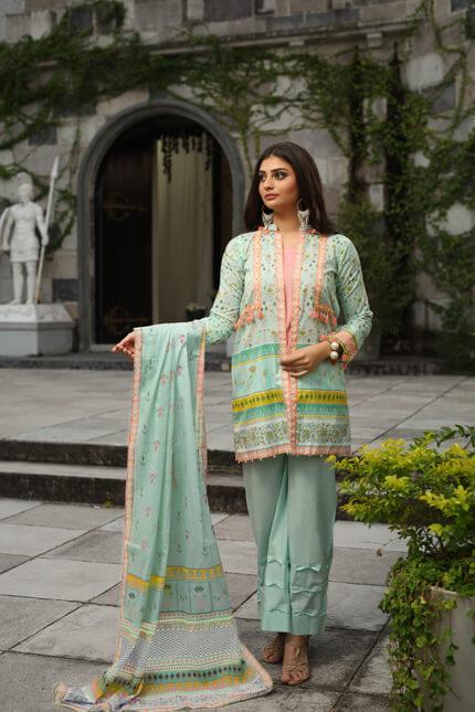 Lakhany by LSM Fabrics – Komal Spring Collection 2020 – KPS-2014 B