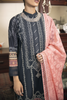 Qalamkar Qline Lawn Collection 2021 – BL-13 Rozie