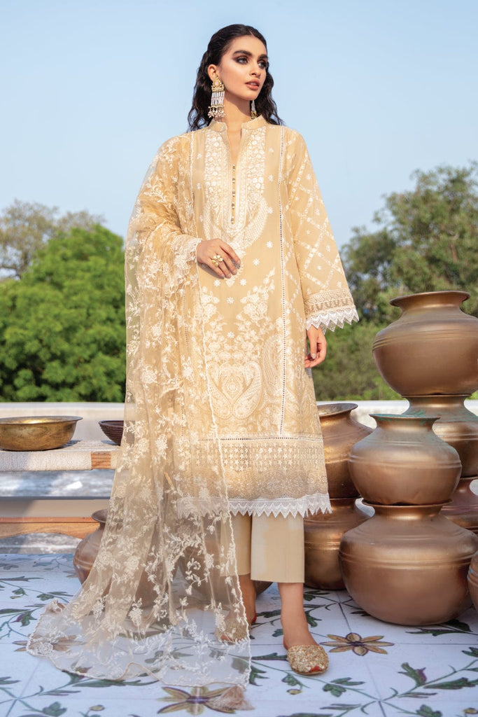 IZNiK Mizaj Festive Eid Lawn Collection 2022  – ML-09 Mahbano