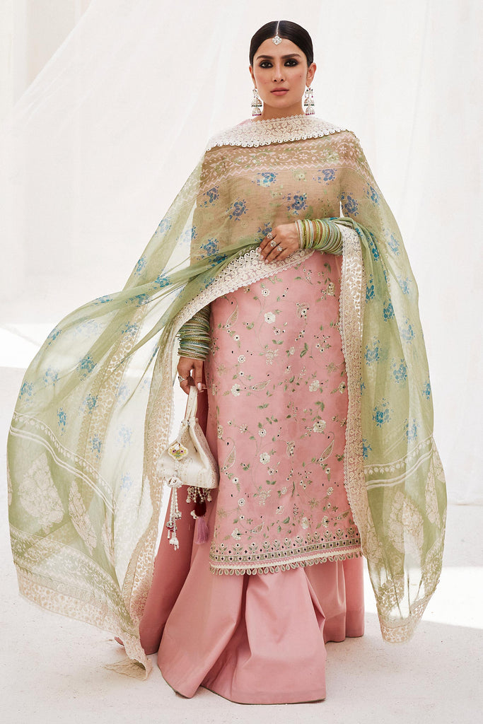 Zara Shahjahan x Ayeza Khan Luxury Lawn Collection 2024 – KORINA-3A