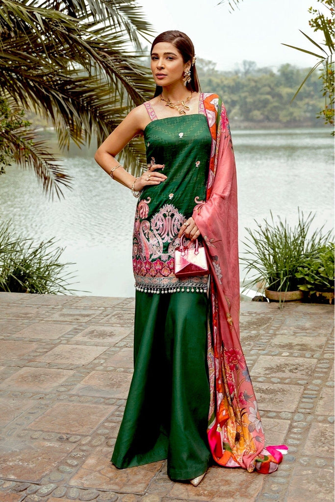 Saira Rizwan Luxury Lawn Collection '21 – AQS-E-DASHT SR-11