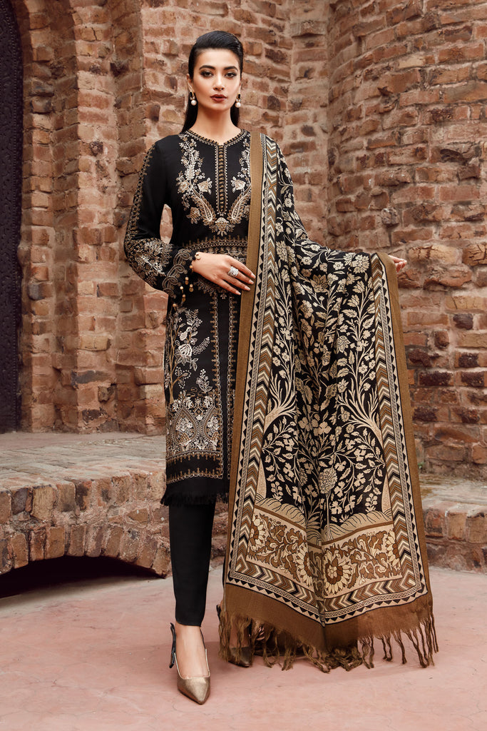 MARIA.B MPrints Winter Collection (with Shawl) – MPT-1606-B