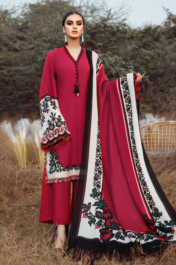 MARIA.B MPrints Winter Collection (with Shawl) – MPT-1609-B