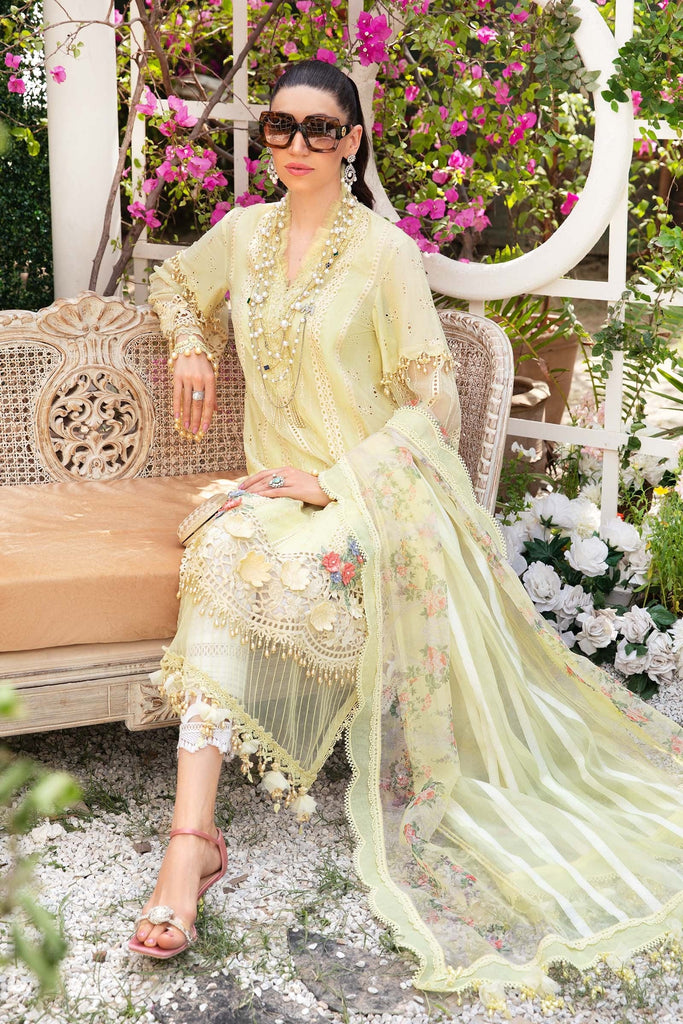 MARIA.B Eid Lawn Collection – EL-22-04-Yellow
