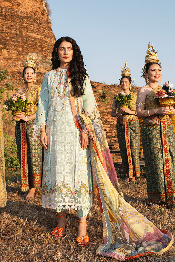 Mushq Lawana Luxury Lawn Collection 2023 – Parinya