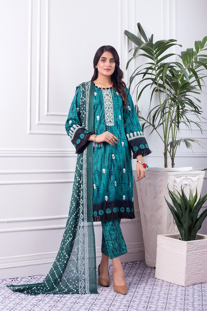 Maahru Embroidered Lawn Collection – MAHRU-10