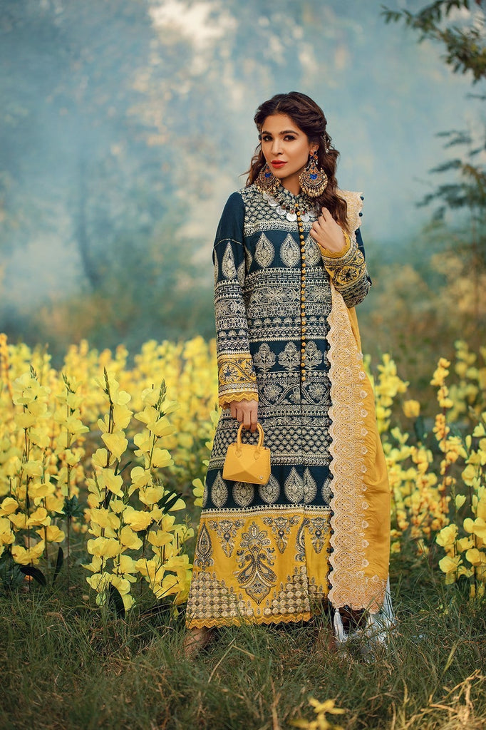 Maryam Hussain Winter Collection (with Shawl) – Casper