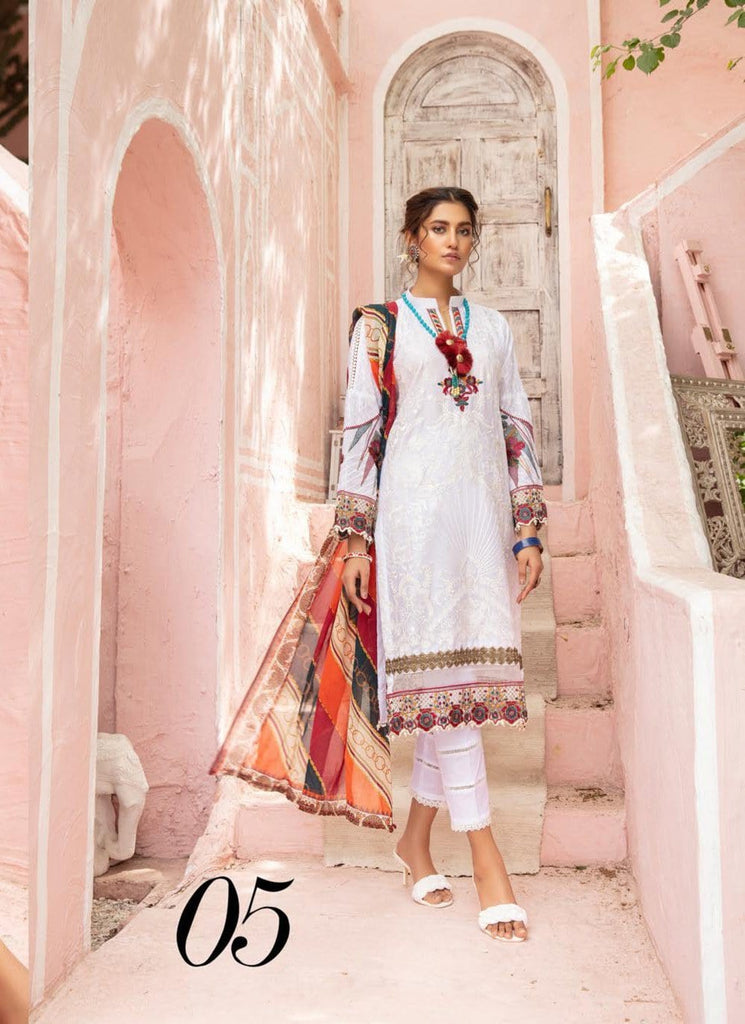 Mina by Riaz Arts Signature Embroidered Lawn Collection Vol-2 – MI-05