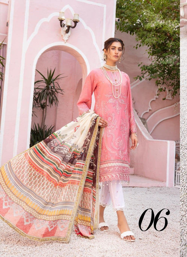 Mina by Riaz Arts Signature Embroidered Lawn Collection Vol-2 – MI-06