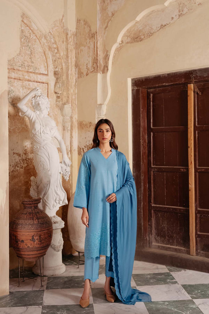 Sahar Winter – Embroidered Khaddar 3 Piece - SKWD-V2-23-07