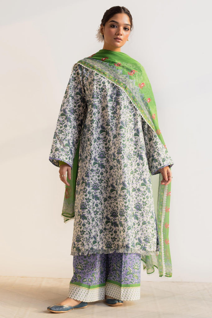 Zara Shahjahan Coco Prints Lawn Collection Nargis-D2