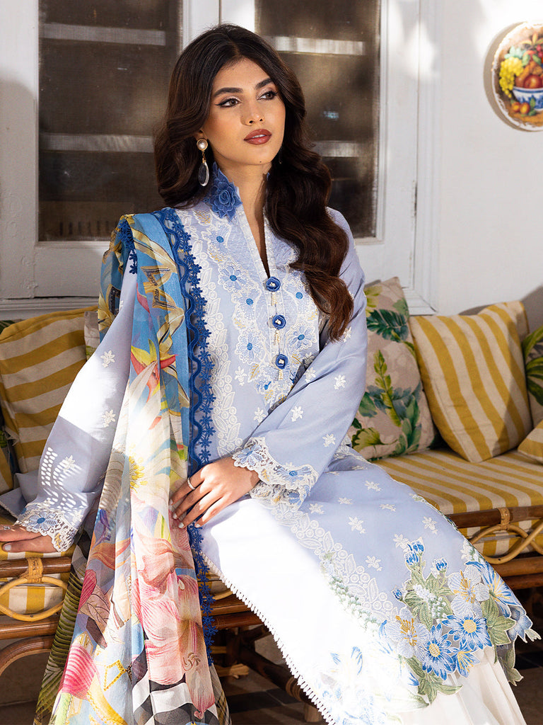 Roheenaz Tabeer Lawn Collection 2023 – Neelam