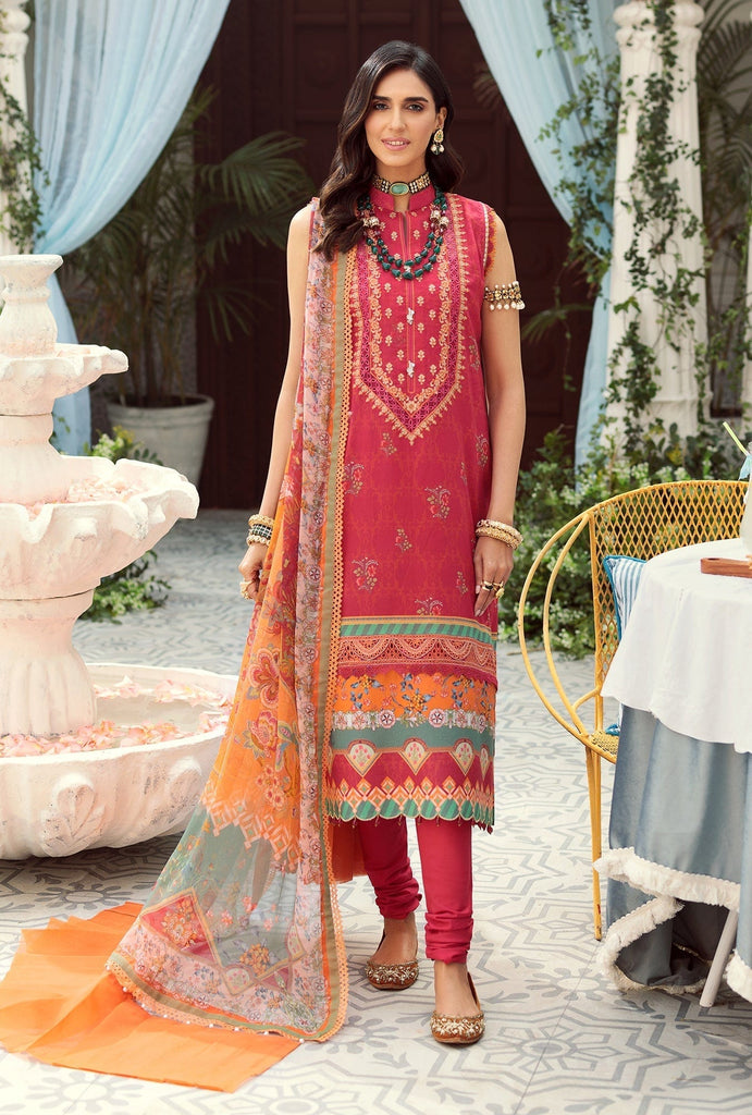 Noor Prints by Saadia Asad Lawn Collection 2022 – D5-A