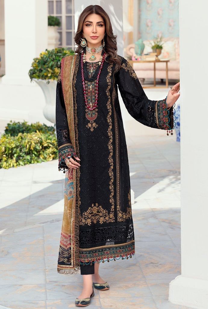 Noor by Saadia Asad Luxury Chikankari Lawn Collection – D5-A