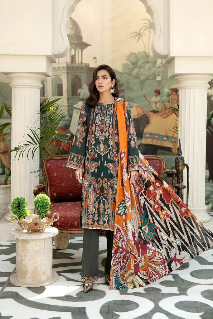 Adan's Libas Saqafat Lawn Collection '21 – Mix Melt