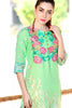 Charizma Embroidered Plush Kurtis Vol 2 – PK-70 - YourLibaas
 - 1