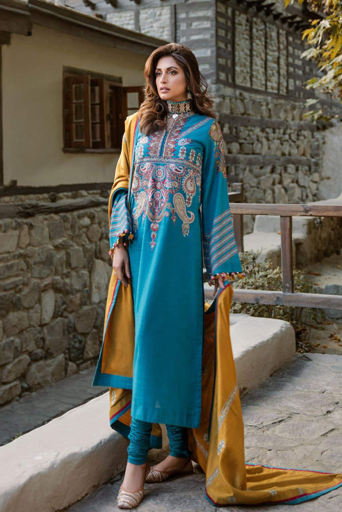 Saira Rizwan X Ittehad Winter Collection – Aquazzura - SR-4