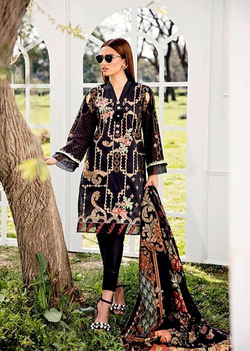 Qalamkar Qline Lawn Collection 2019 – QL-04A