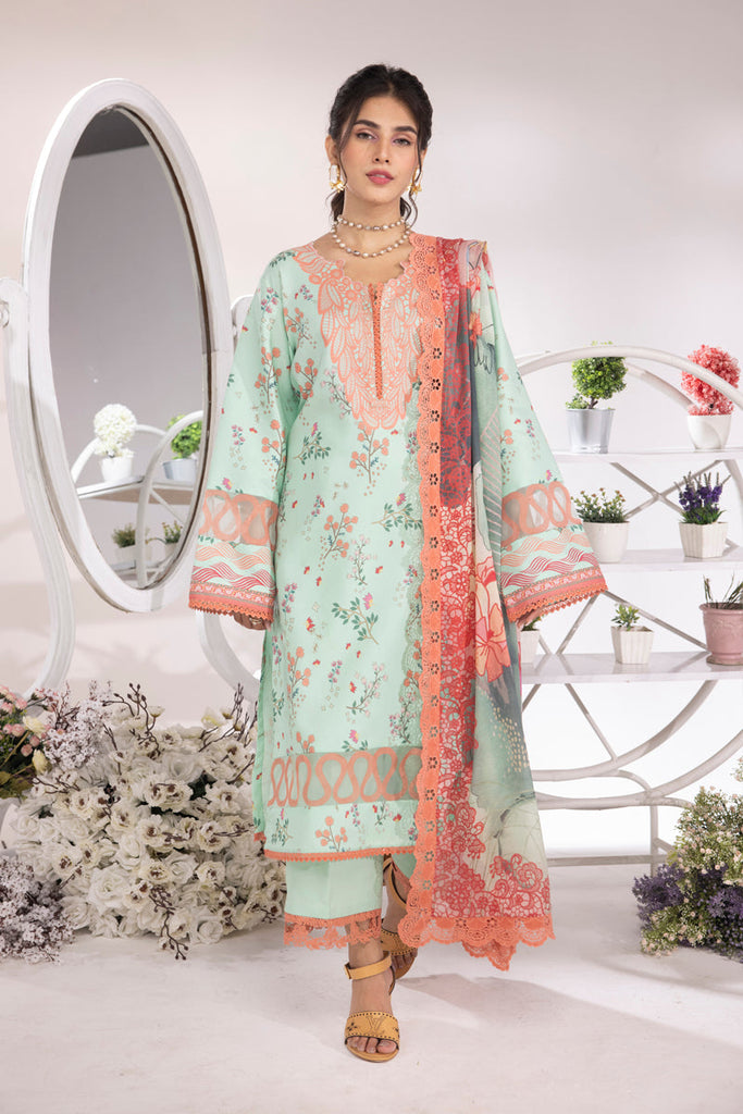 Rang Rasiya Summer Breeze Lawn Collection – Mint