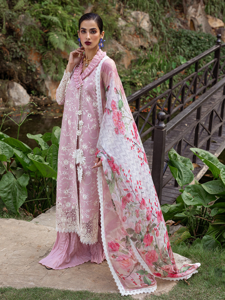 Roheenaz Dahlia Embroidered Lawn Collection – Lily