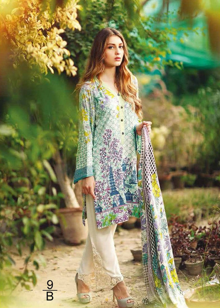 RajBari Premium Linen Fall/Winter 2016 – 9B - YourLibaas
 - 1