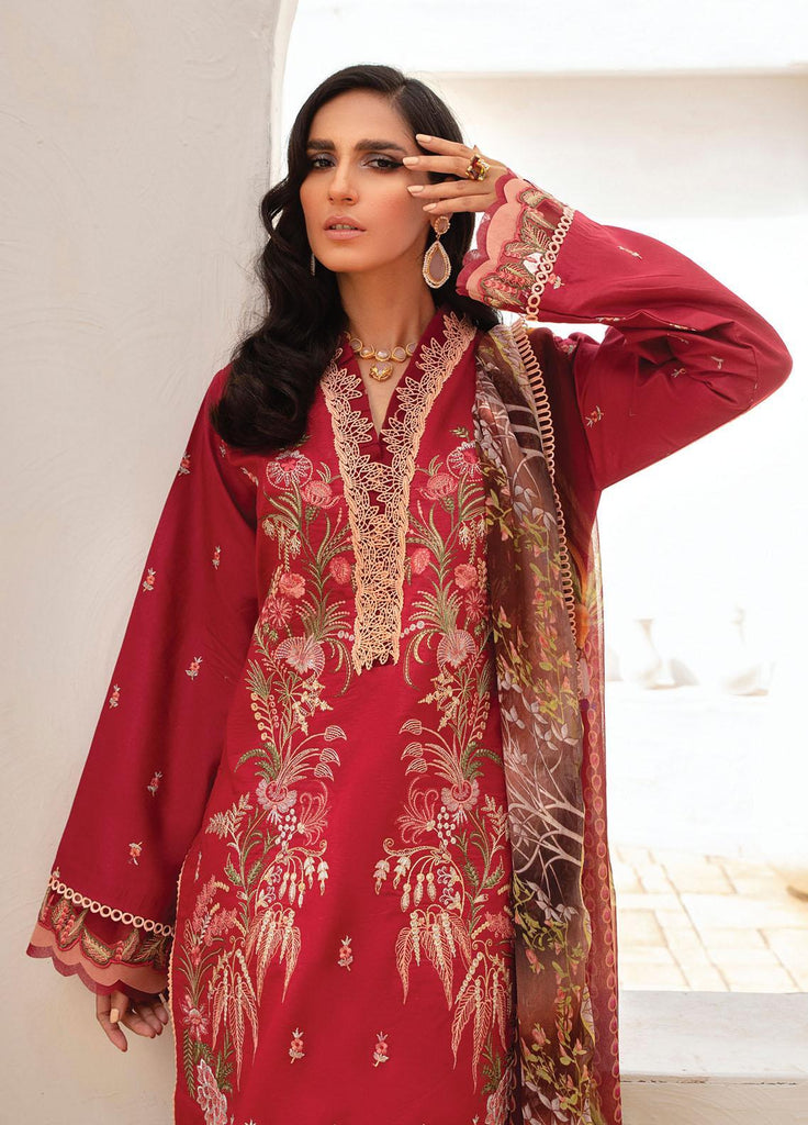 Roheenaz by Mushq Lawn Collection 2022 – RNZ-05-A Spring Bud