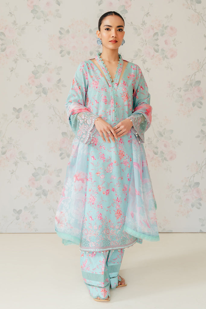Afrozeh The Floral Charm Lawn Collection – Bali