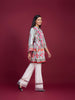 Gul Ahmed Winter Collection Tunic – Grey Single Digital Satin SDS-02 A - YourLibaas
 - 3