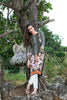 Gul Ahmed Black Printed Lawn Tunic SL-234 A - YourLibaas
 - 1