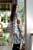 Gul Ahmed Black & White Printed Lawn Tunic SL-255 - YourLibaas
 - 1