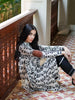 Gul Ahmed Black & White Printed Lawn Tunic SL-255 - YourLibaas
 - 3