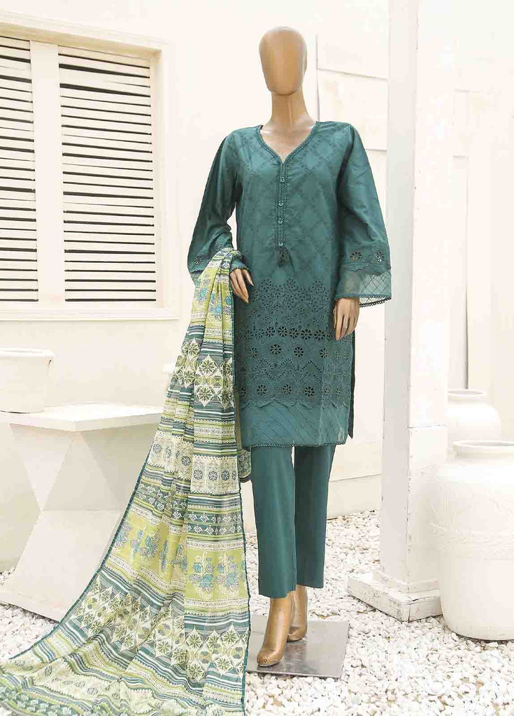 Bin Saeed Stitched/Pret ChikanKari Suit – DN-394