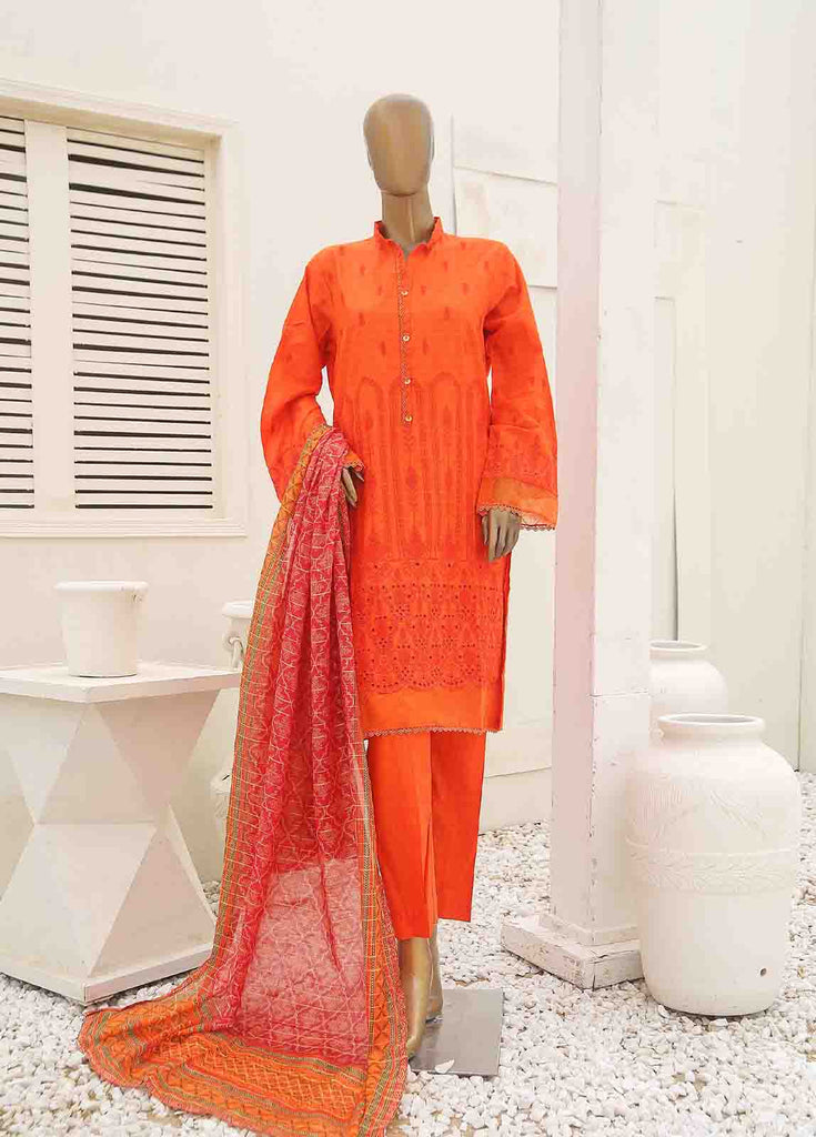 Bin Saeed Stitched/Pret ChikanKari Suit – DN-420