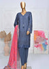 Bin Saeed Stitched Chikankari 3Pc Suit – SMLF-435-CK