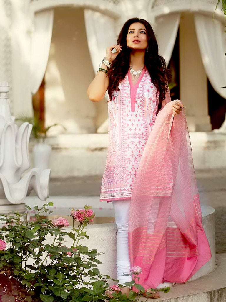 Saira Rizwan X Ittehad Lawn Collection – SR-08 Mehr-U-Nisa