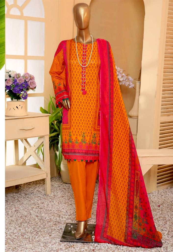 Sadabahar Stitched Lawn Collection – SB-06