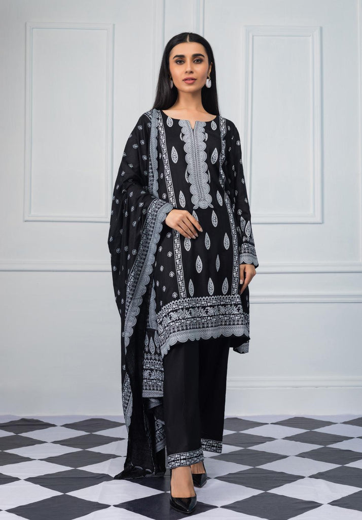 Sahil Black & White Lawn Collection Vol-2 – DN-4