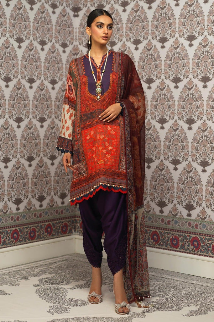 Sana Safinaz Silk Festive Capsule Collection –E221-001A-AG